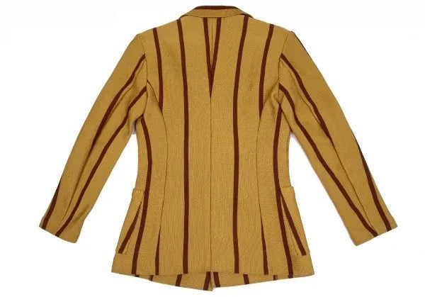 Issey Miyake Vintage Yellow Striped Top