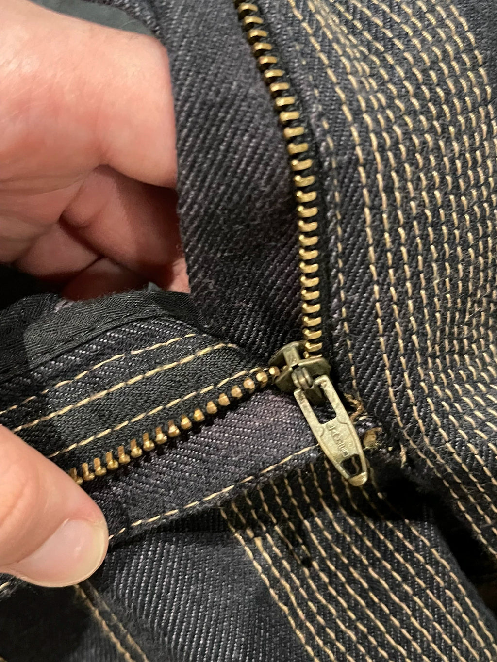Alexander McQueen AW02 Denim Trousers