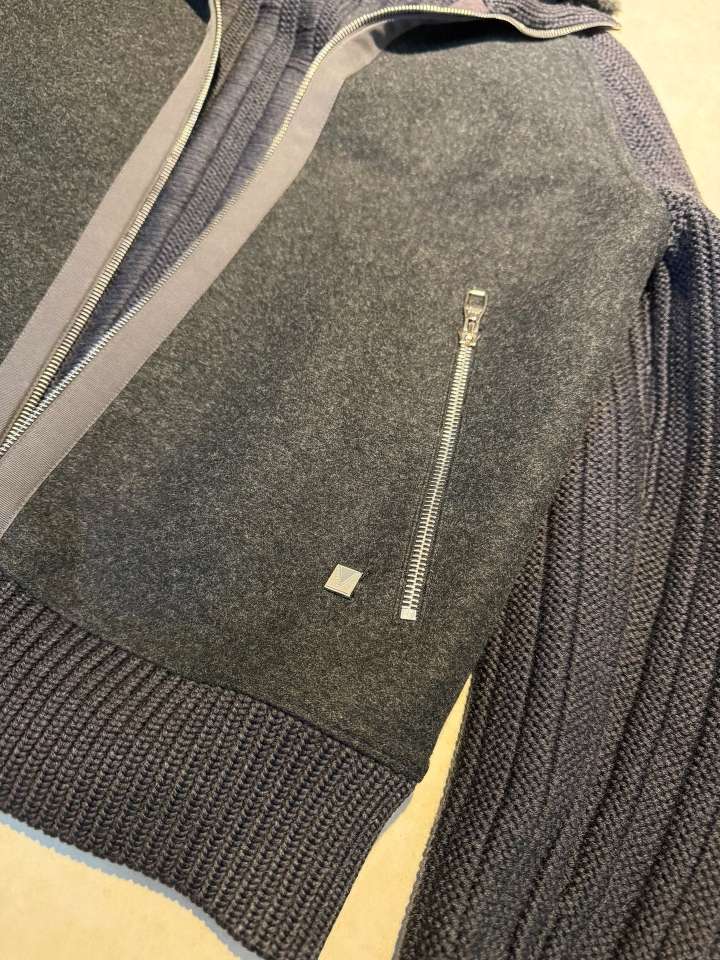 Louis Vuitton Zip Wool Jacket