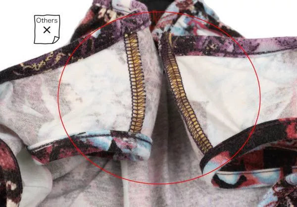 Jean Paul Gaultier Vintage Portrait Floral Top