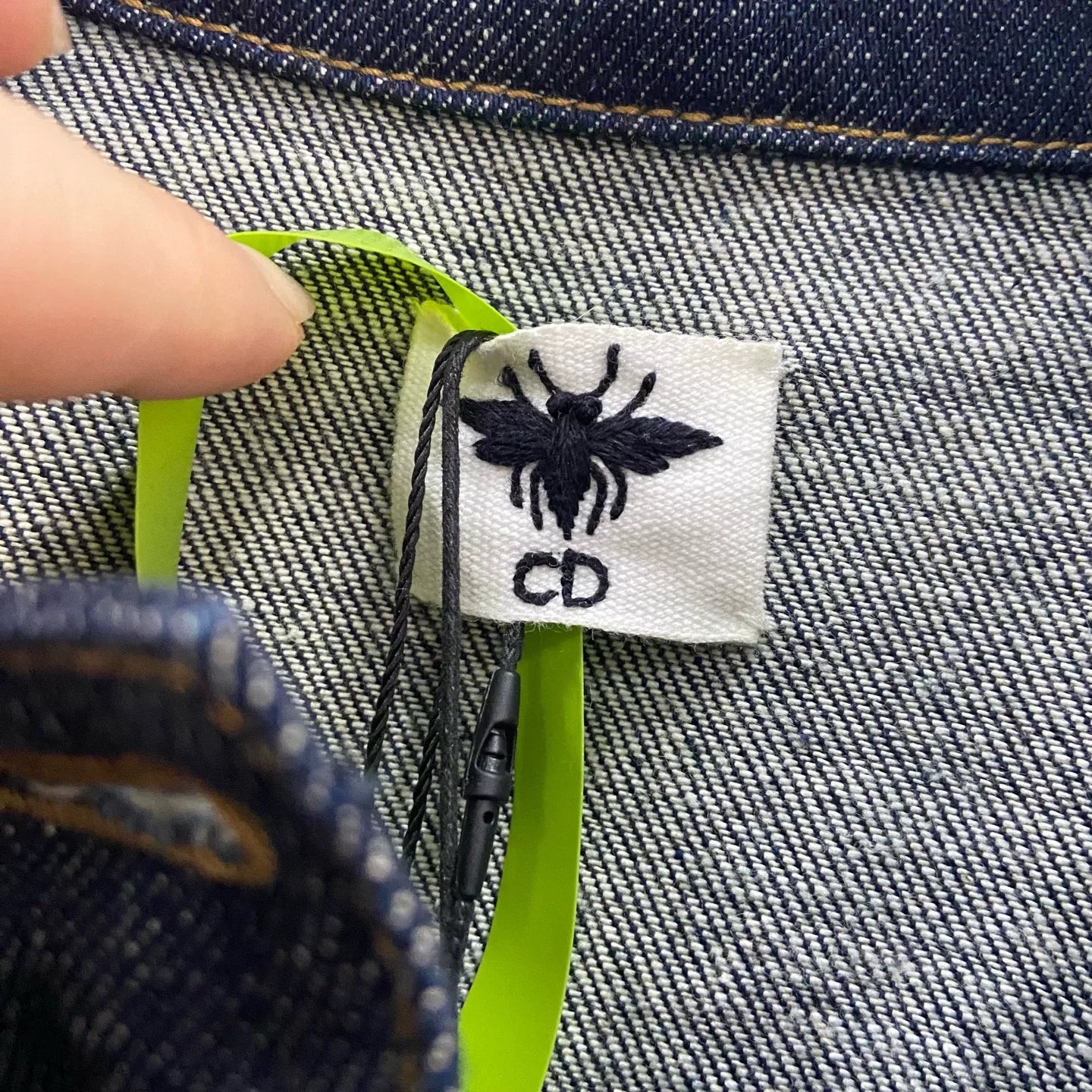 Dior Single-Breasted Denim Jacket