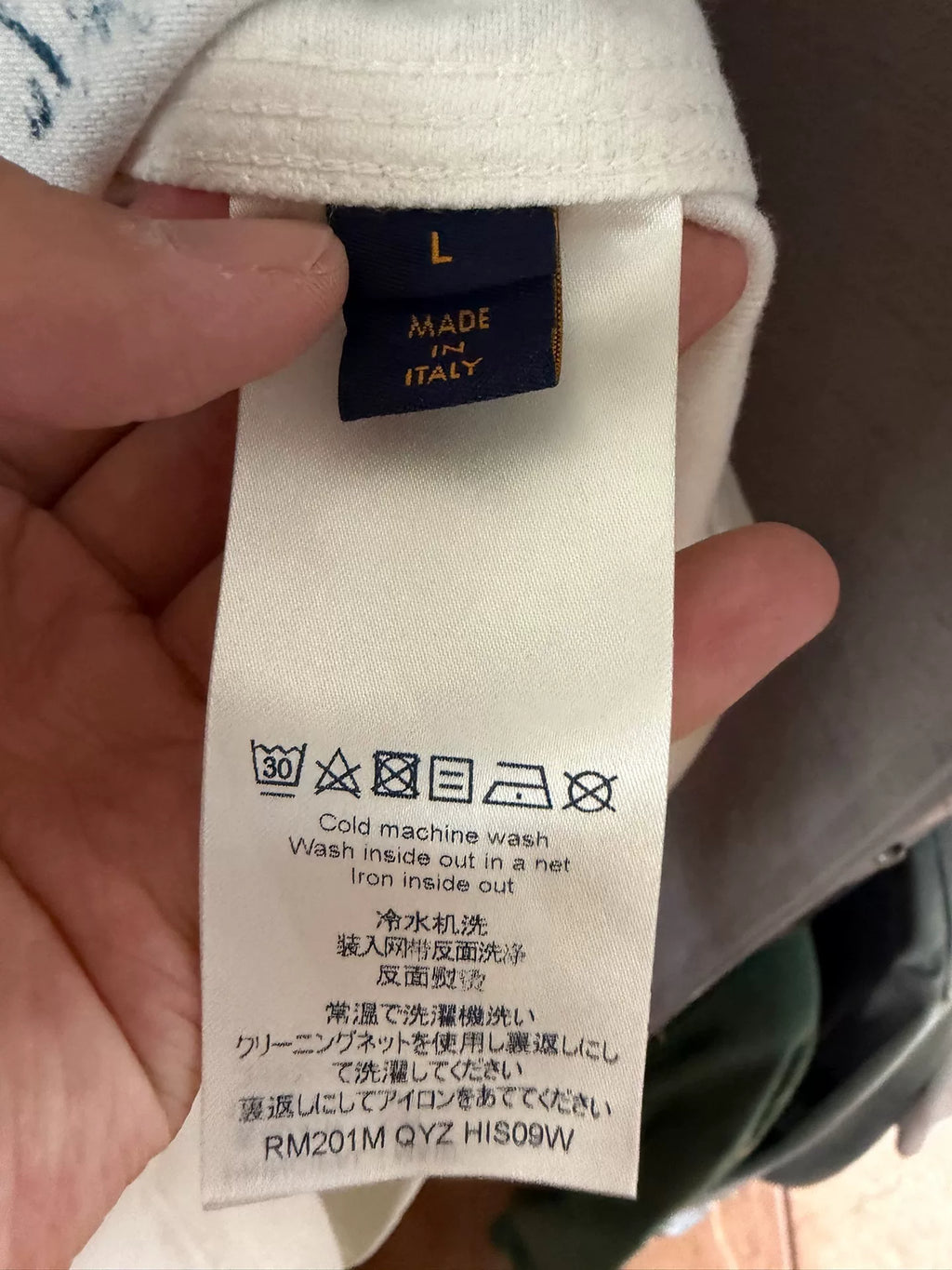 Louis Vuitton Ink Splash Logo Jacket