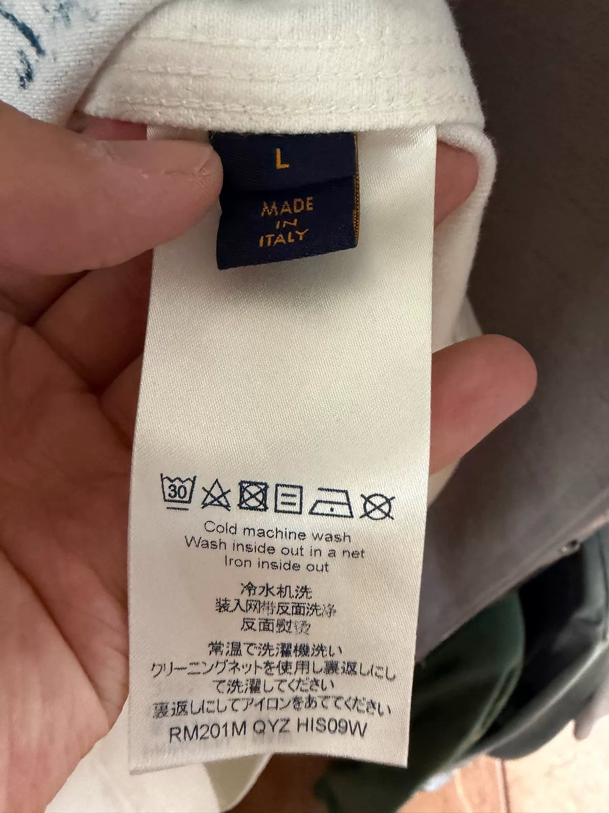 Louis Vuitton Ink Splash Logo Jacket