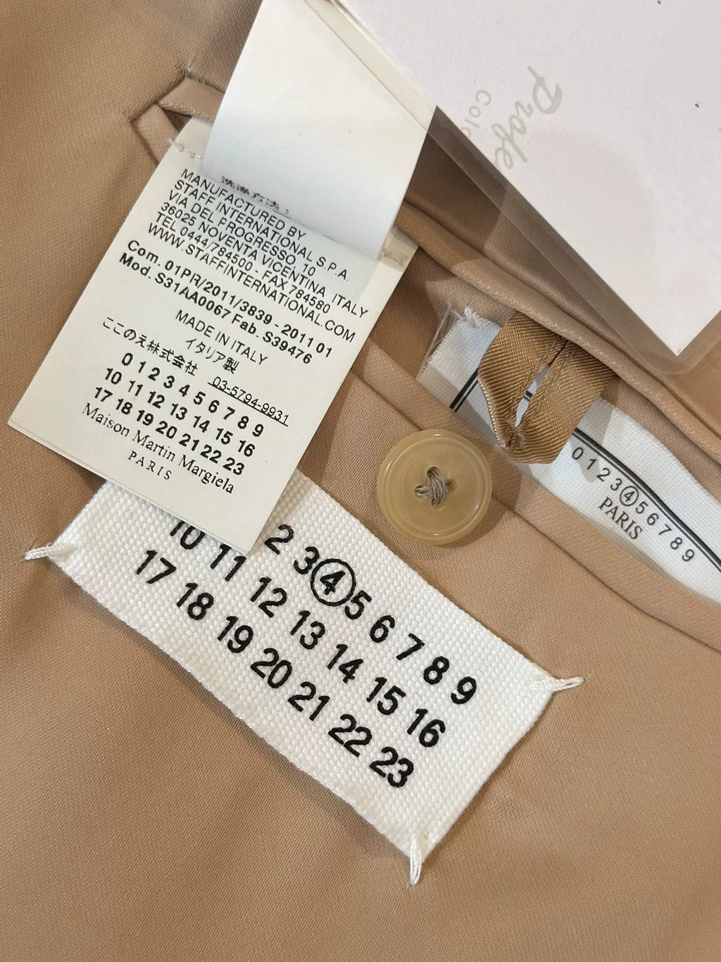 Maison Martin Margiela Cuffed Coat