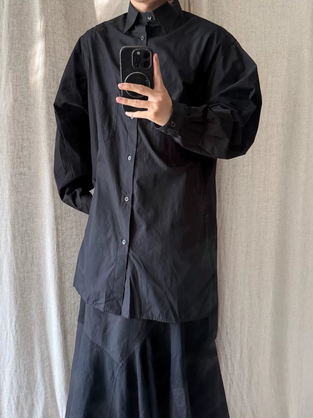 Yohji Yamamoto Tuxedo Shirt