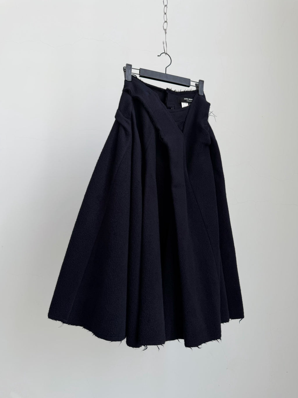 Junya Watanabe Midi Wool Skirt