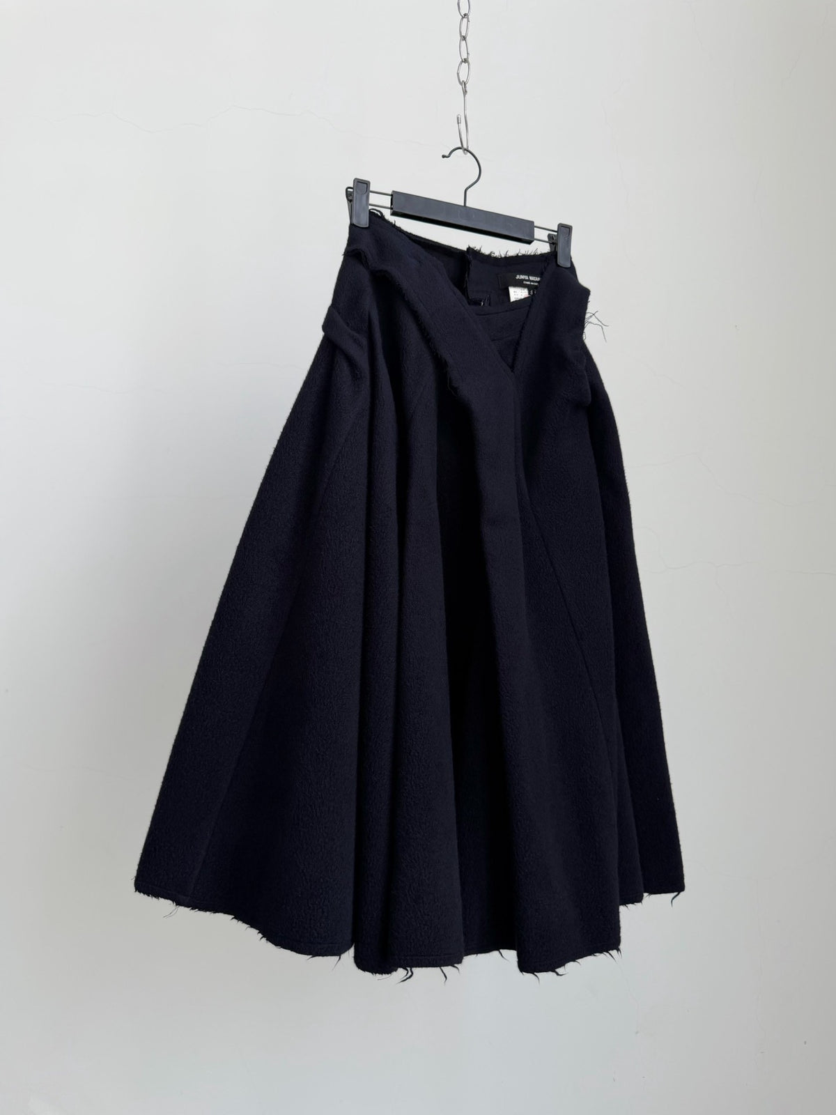 Junya Watanabe Midi Wool Skirt