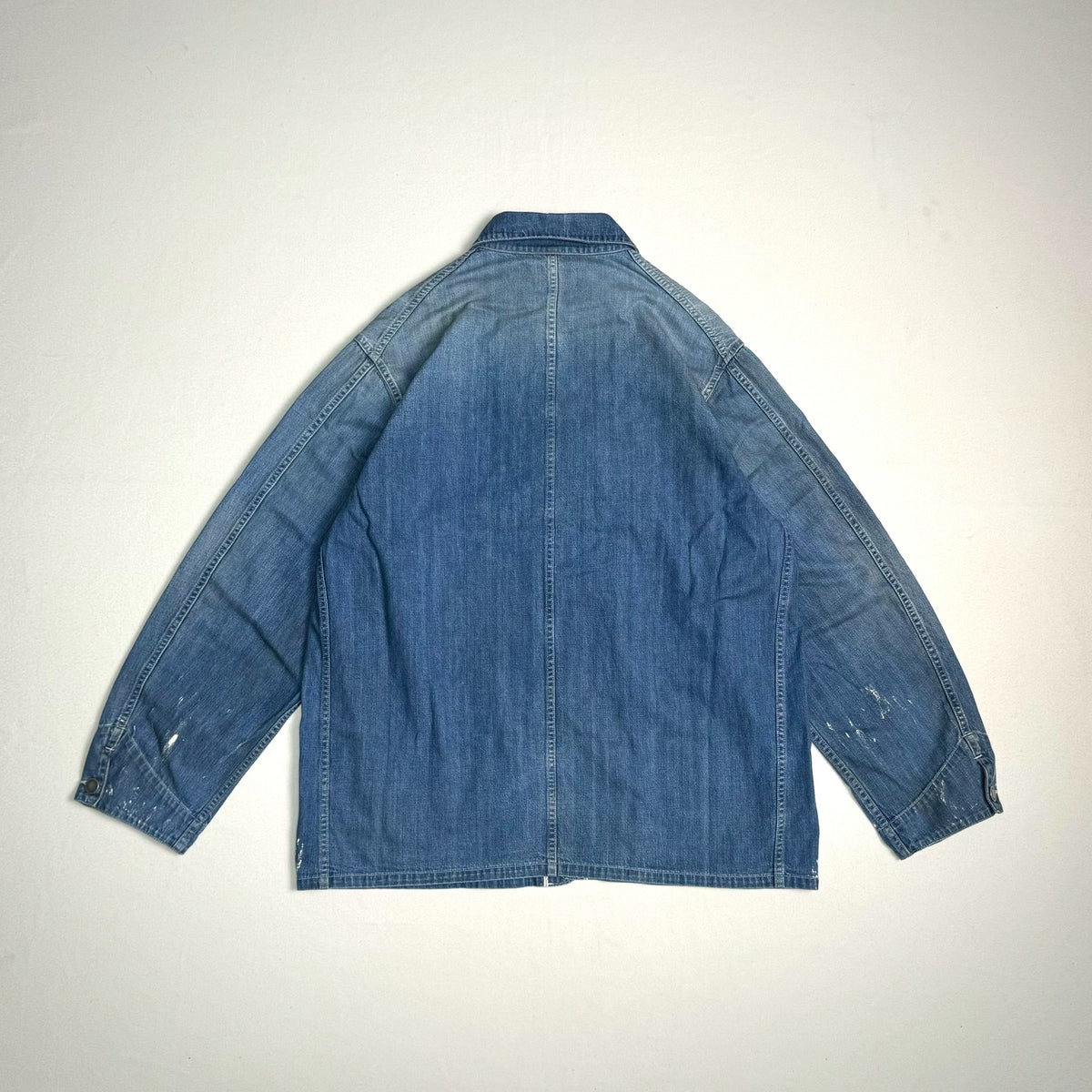 VISVIM 25aw SS COVERALL JKT SHIRT DMGD Distressed Denim Jacket
