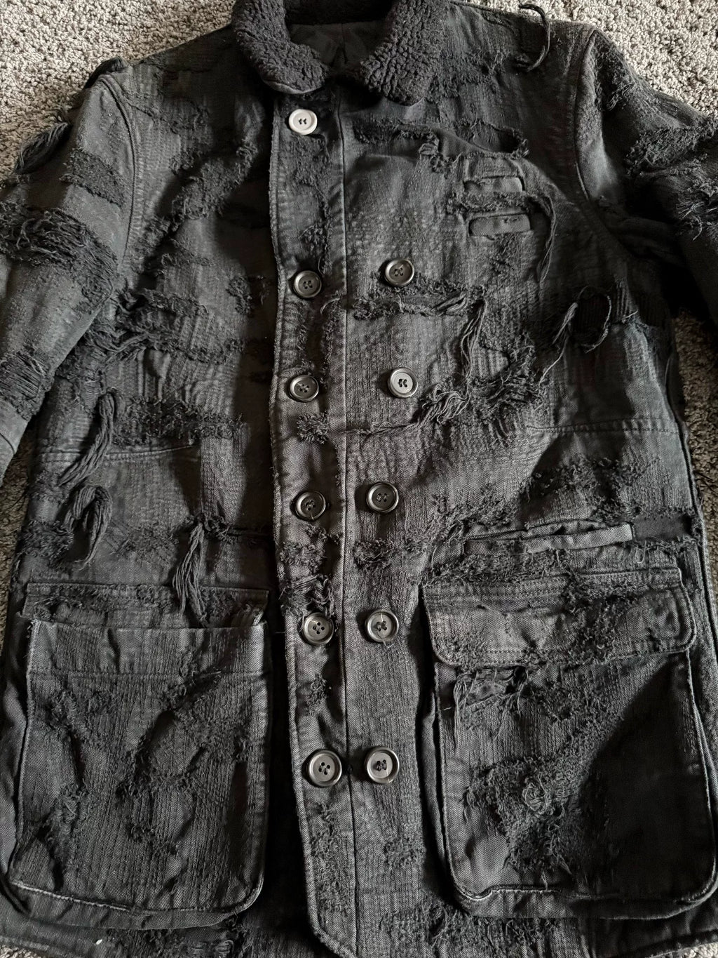 Undercover AW09 Earmuff Maniac 78 Distressed Boro Jacket
