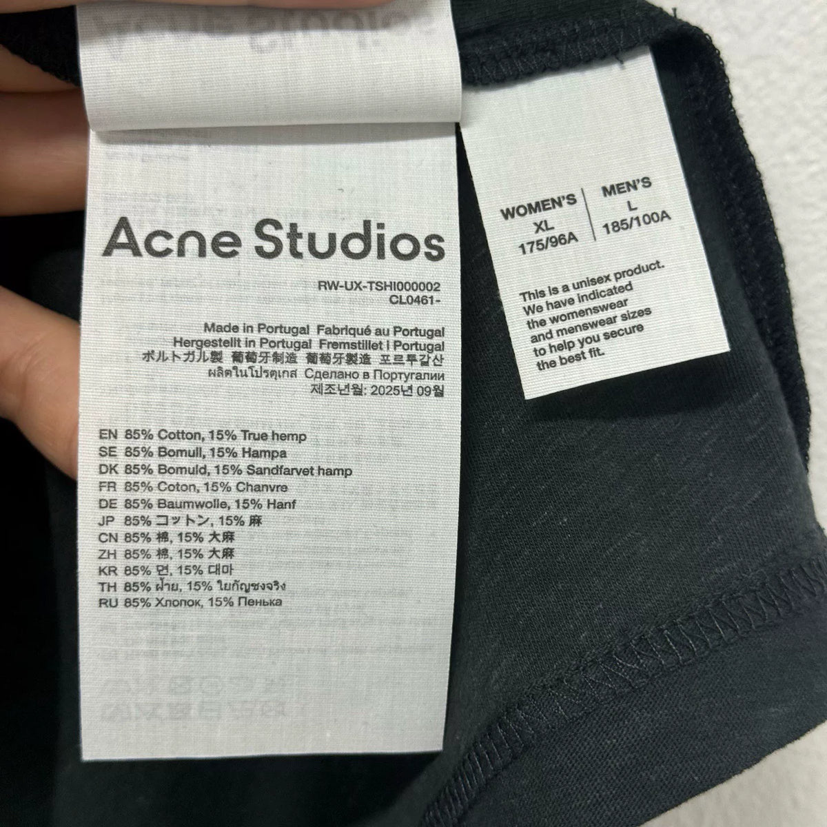 Acne Studios 1996 Short Sleeve Top