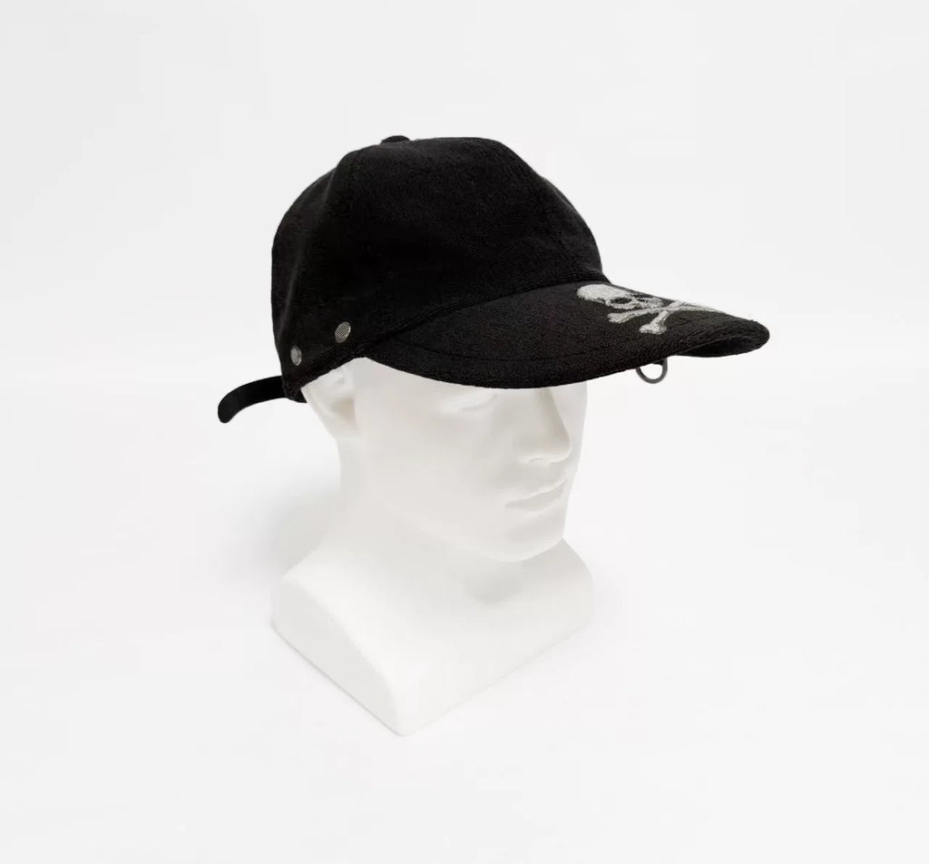 Mastermind Japan 10SS Mainline Terry Silver Embroidered Skull Baseball Cap