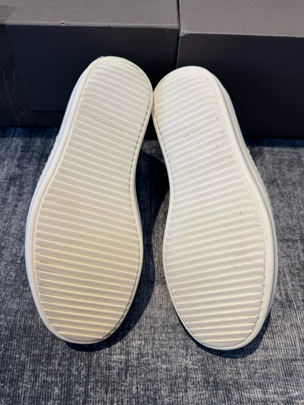 rick owens new mainline low-top oversized Converse shoes