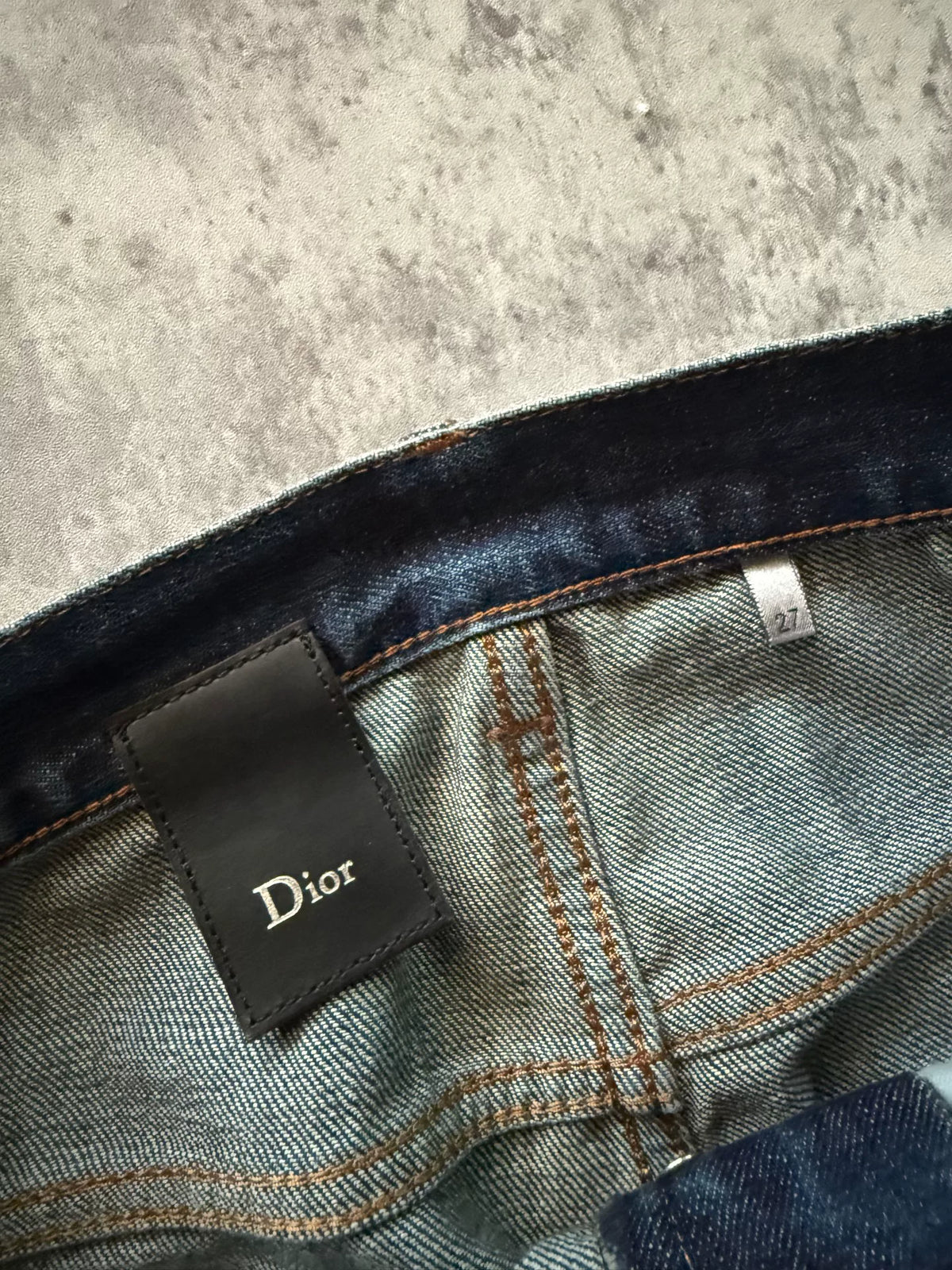 Dior Homme 11SS Faded Slim Jeans