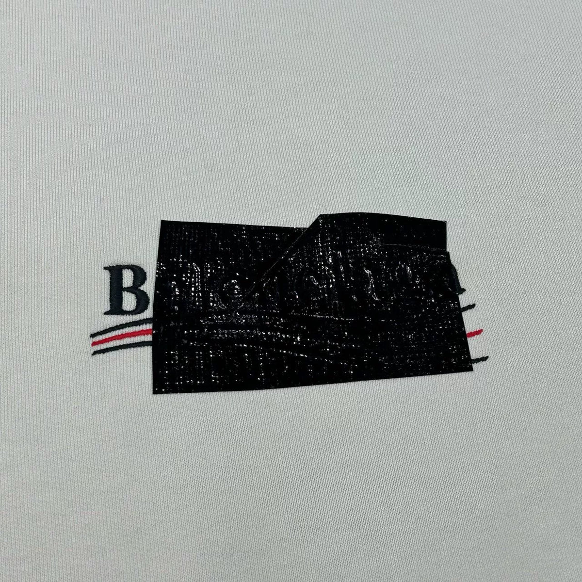Balenciaga White Wave Coca‑Cola Hooded Sweater