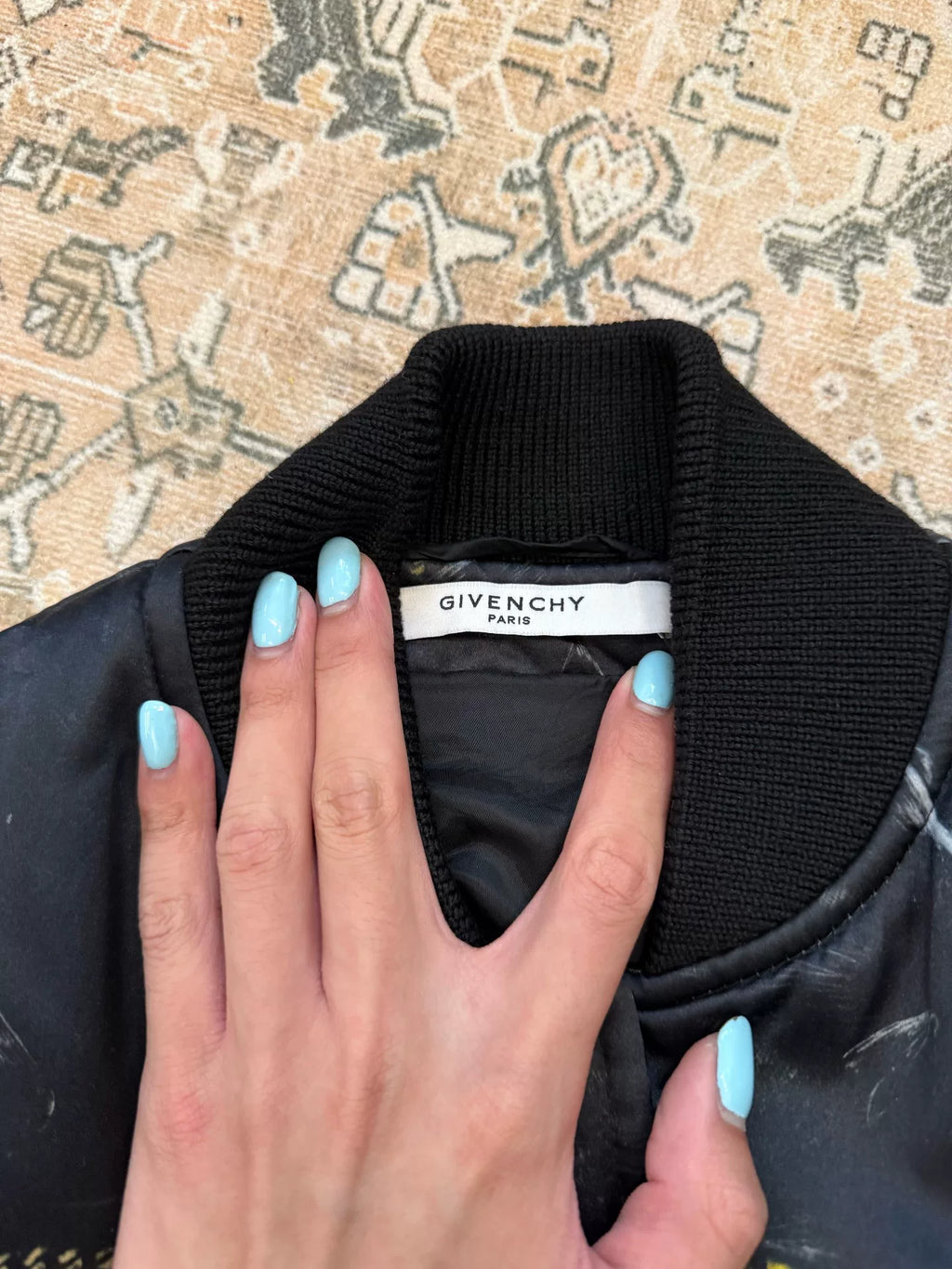 Givenchy Black Panther Padded Jacket