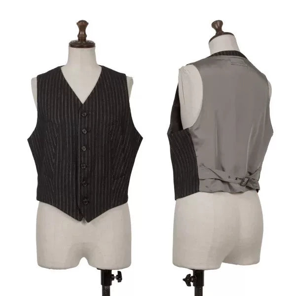 Jean Paul Gaultier Vintage Black Line Design Vest