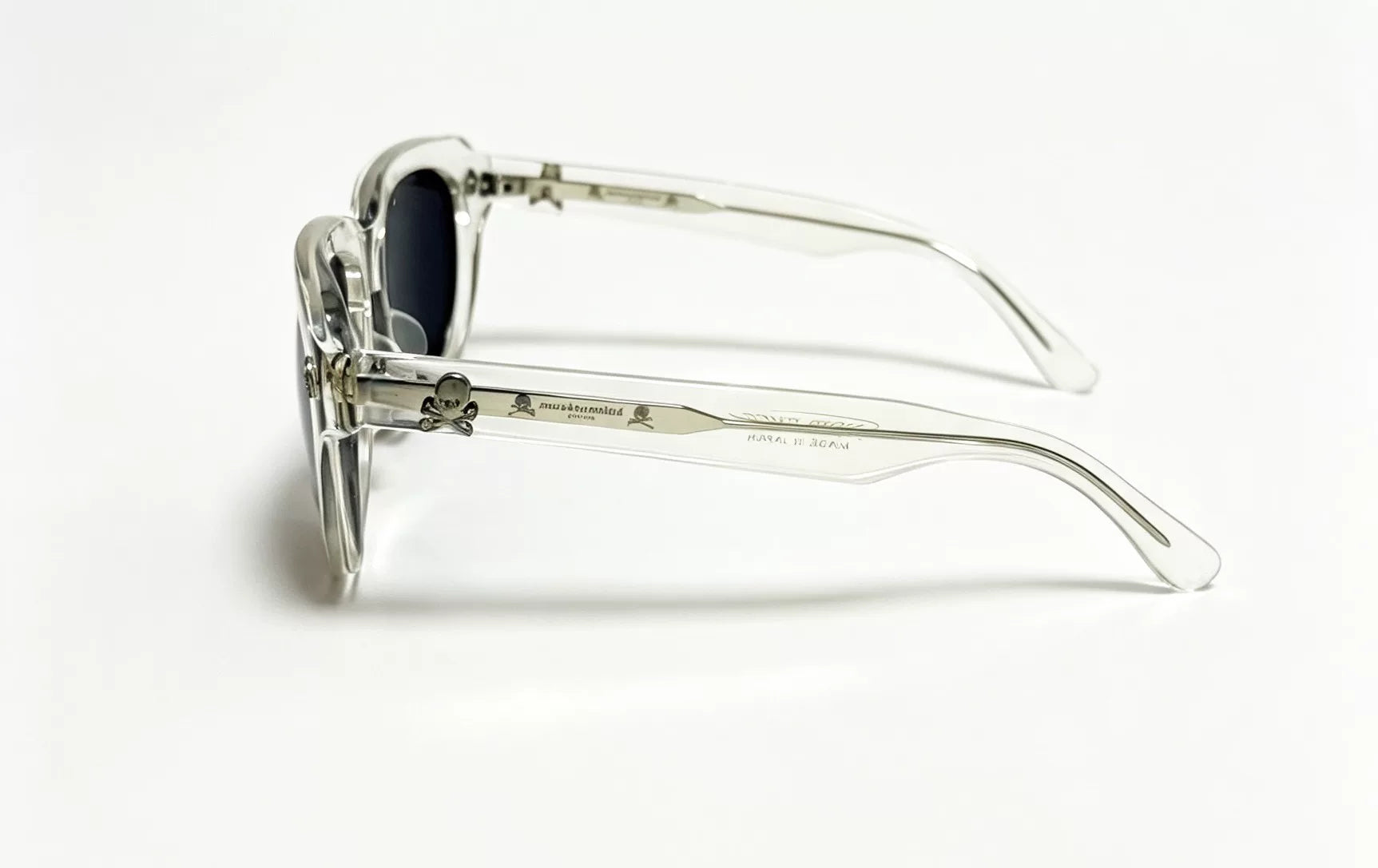 Mastermind Japan Noir Eyes Black Skull Metallic Logo Sunglasses