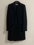 Saint Laurent 15FW Black Sheepskin Coat Wool