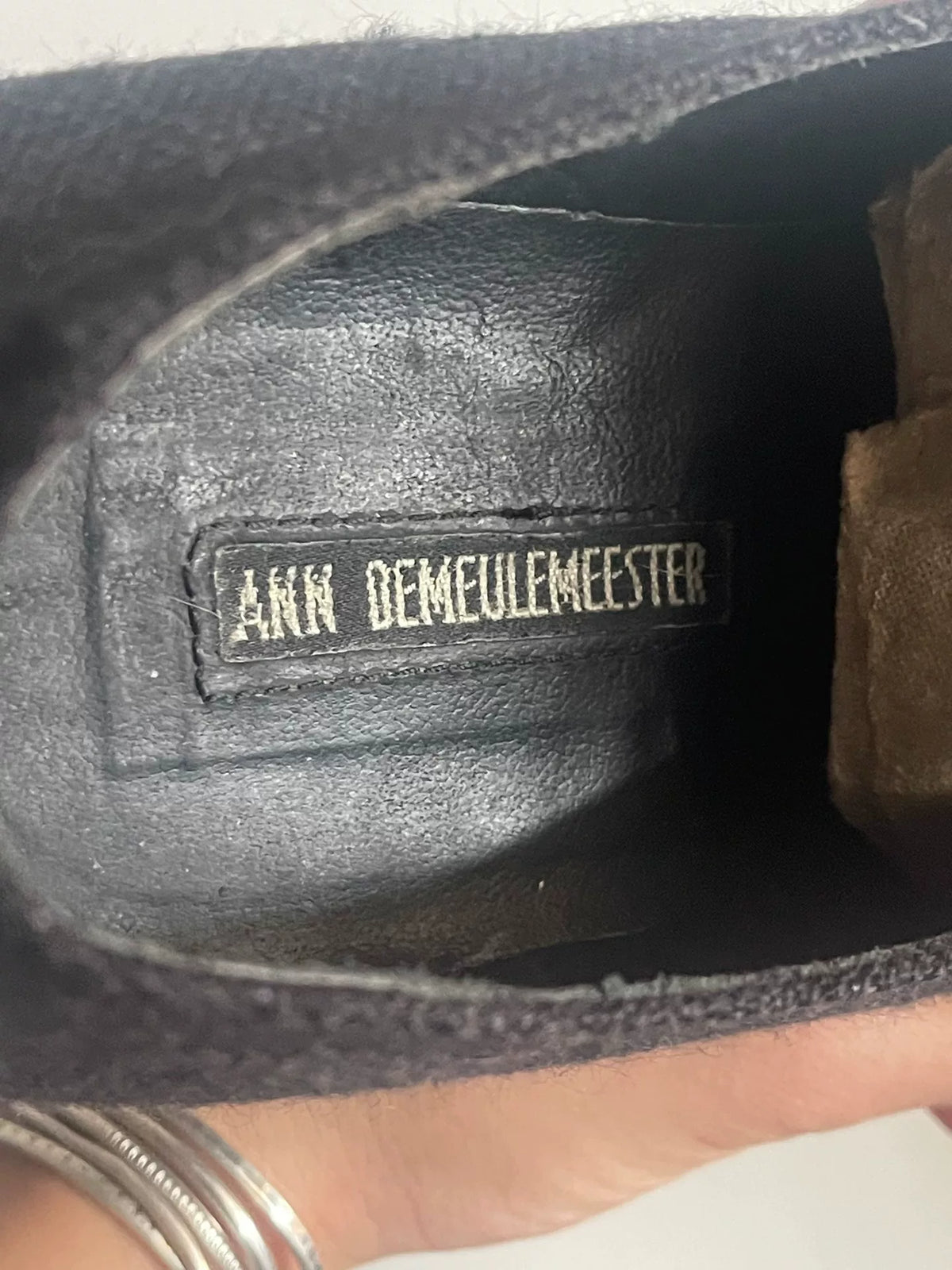 Ann Demeulemeester SS14 Final Season Floral Leather Shoes