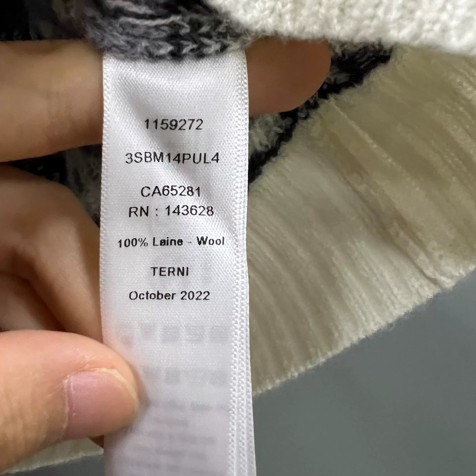 Dior Wool Knit Vest