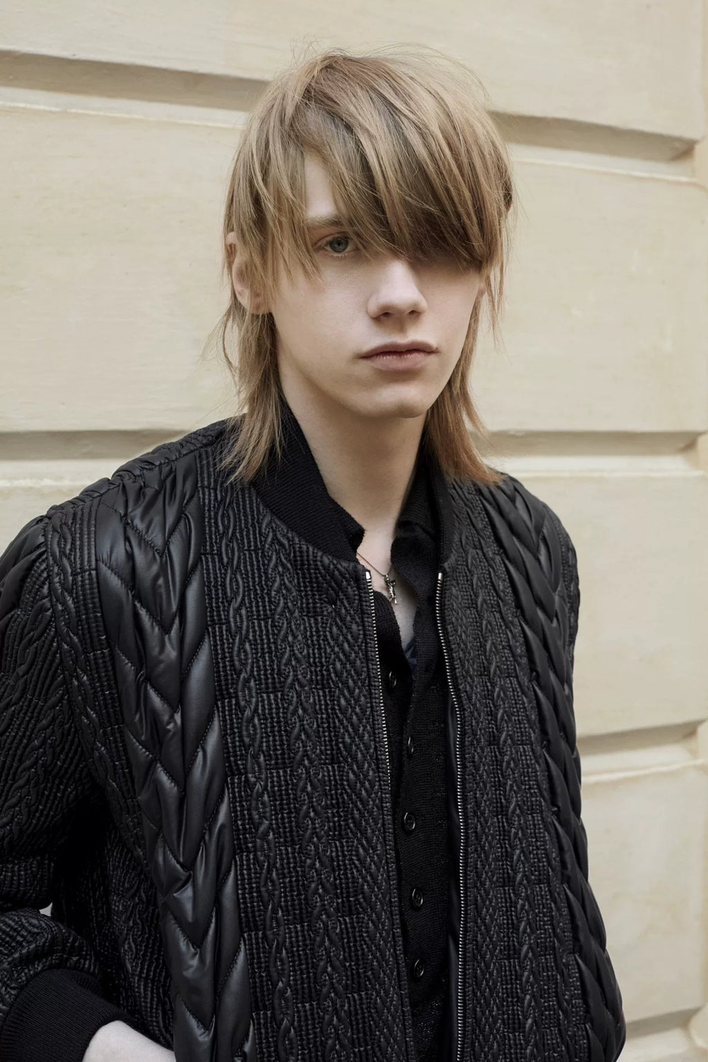 Saint Laurent 21fw Black Varsity Jacket