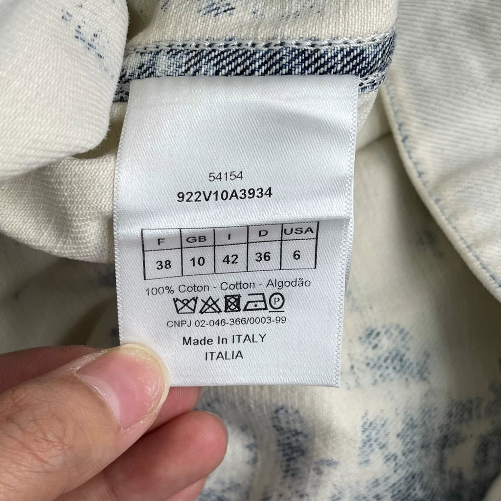 Dior Tie-Dye Denim Jacket