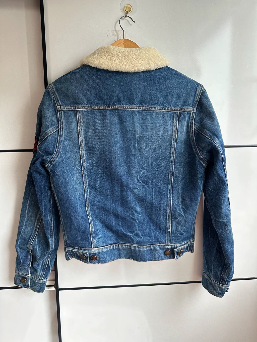 Saint Laurent Wool Denim Jacket