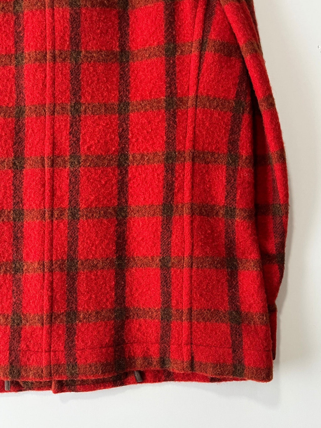 Dries Van Noten 1990s Check Wool Coat