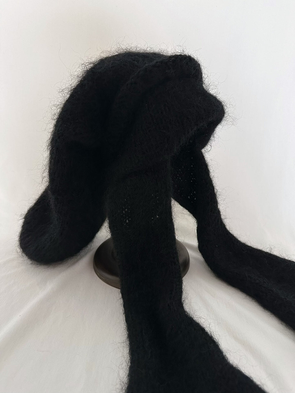 Yohji Yamamoto runway piece from the 1996 evening wear era beanie