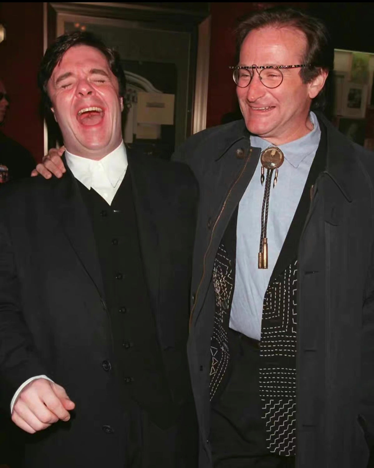 Yohji Yamamoto 95ss Sashiko Suit, Robin Williams Style