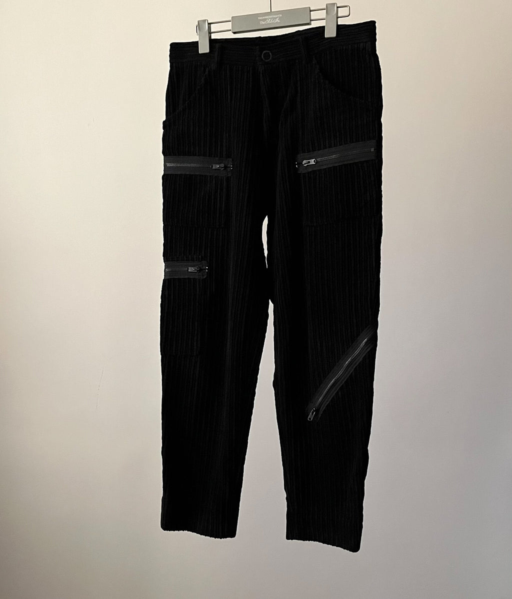 Number (N)ine AW2003 corduroy bondage chinos