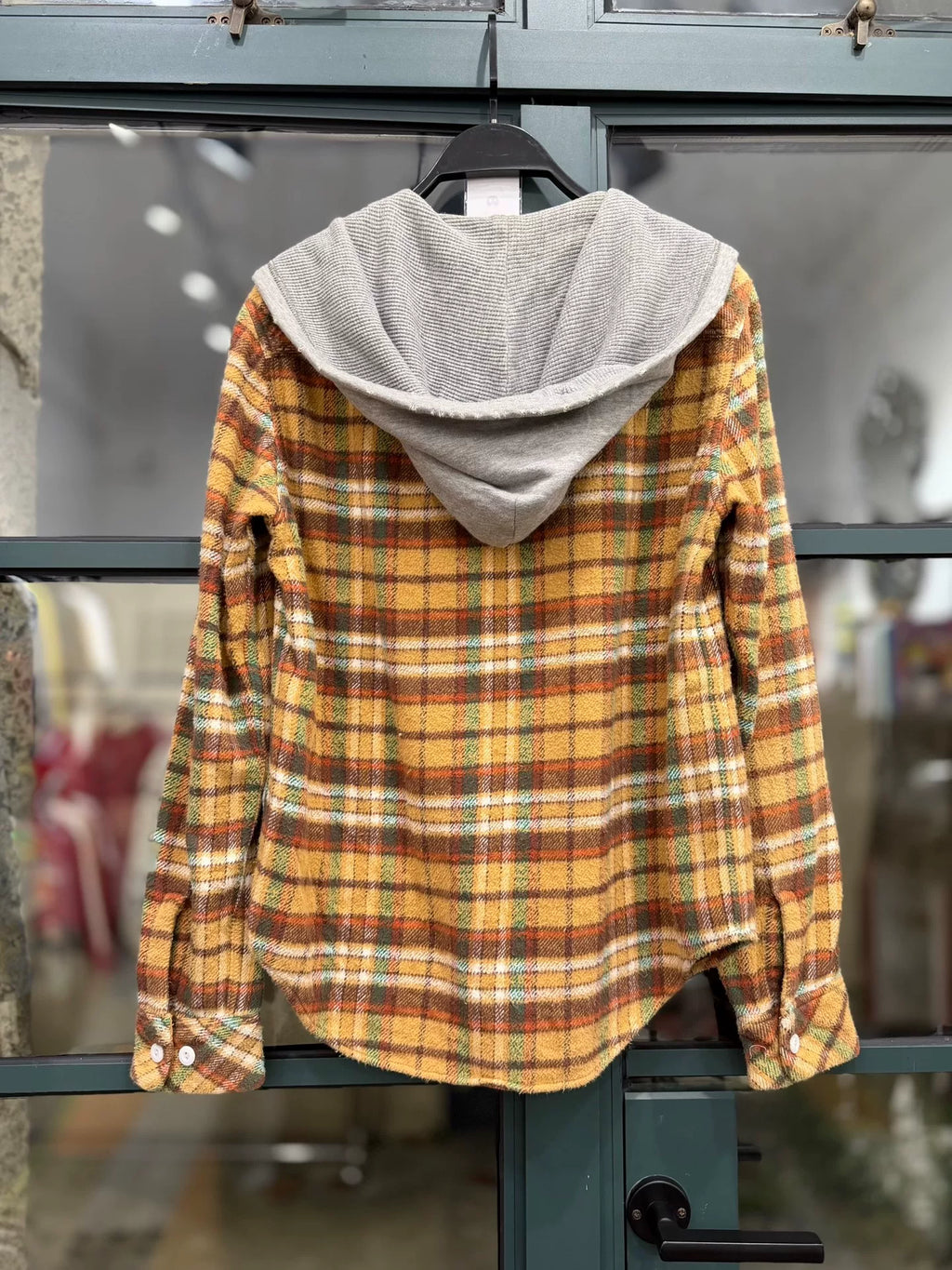 Number (N)ine Flannel Hooded Shirt 05AW Takahiro Miyashita