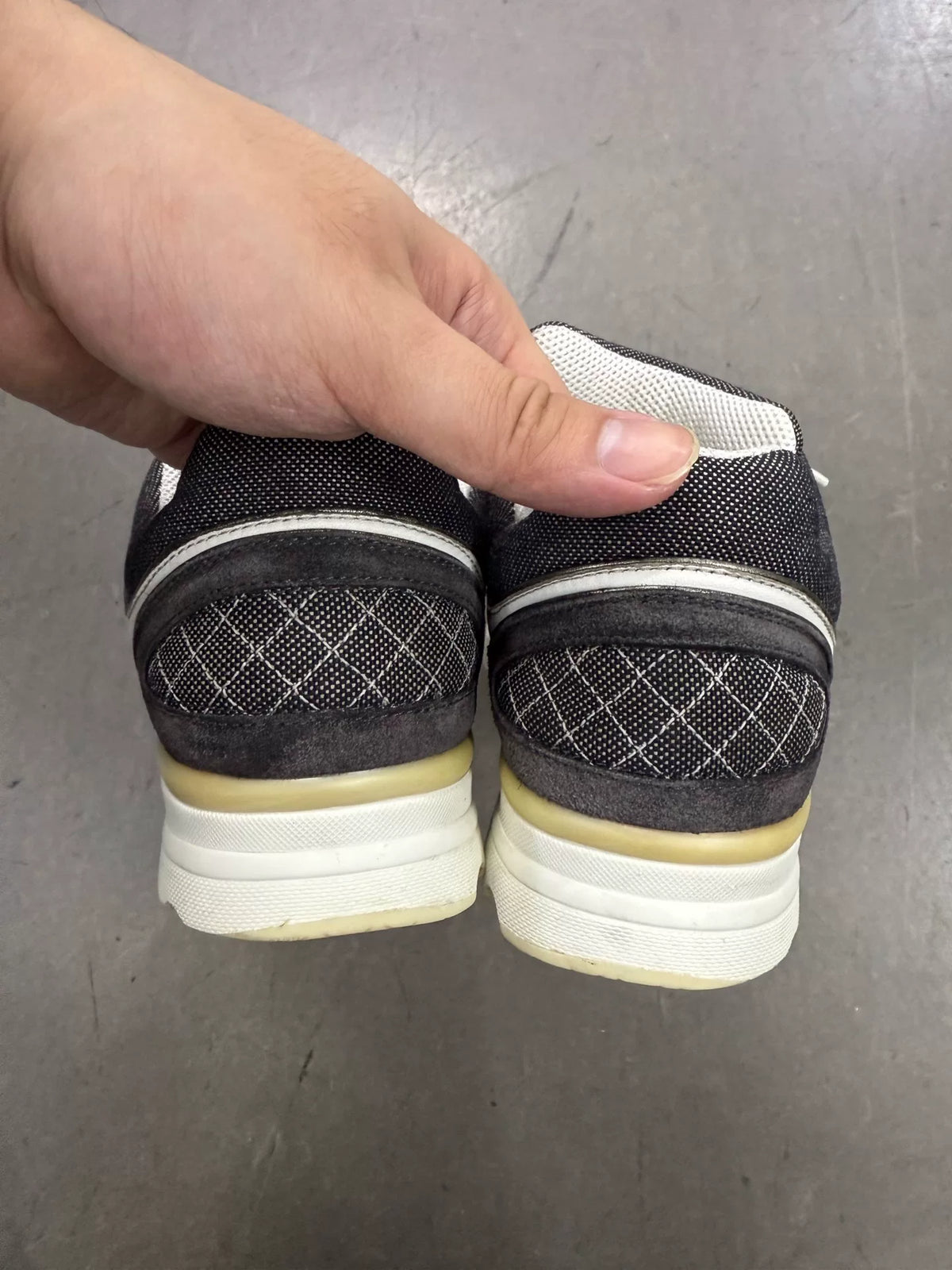 Chanel CC logo Black Sneakers
