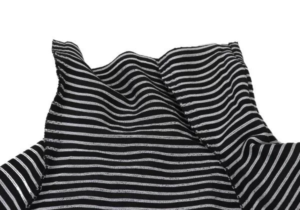 Issey Miyake Vintage Black & White Striped Top