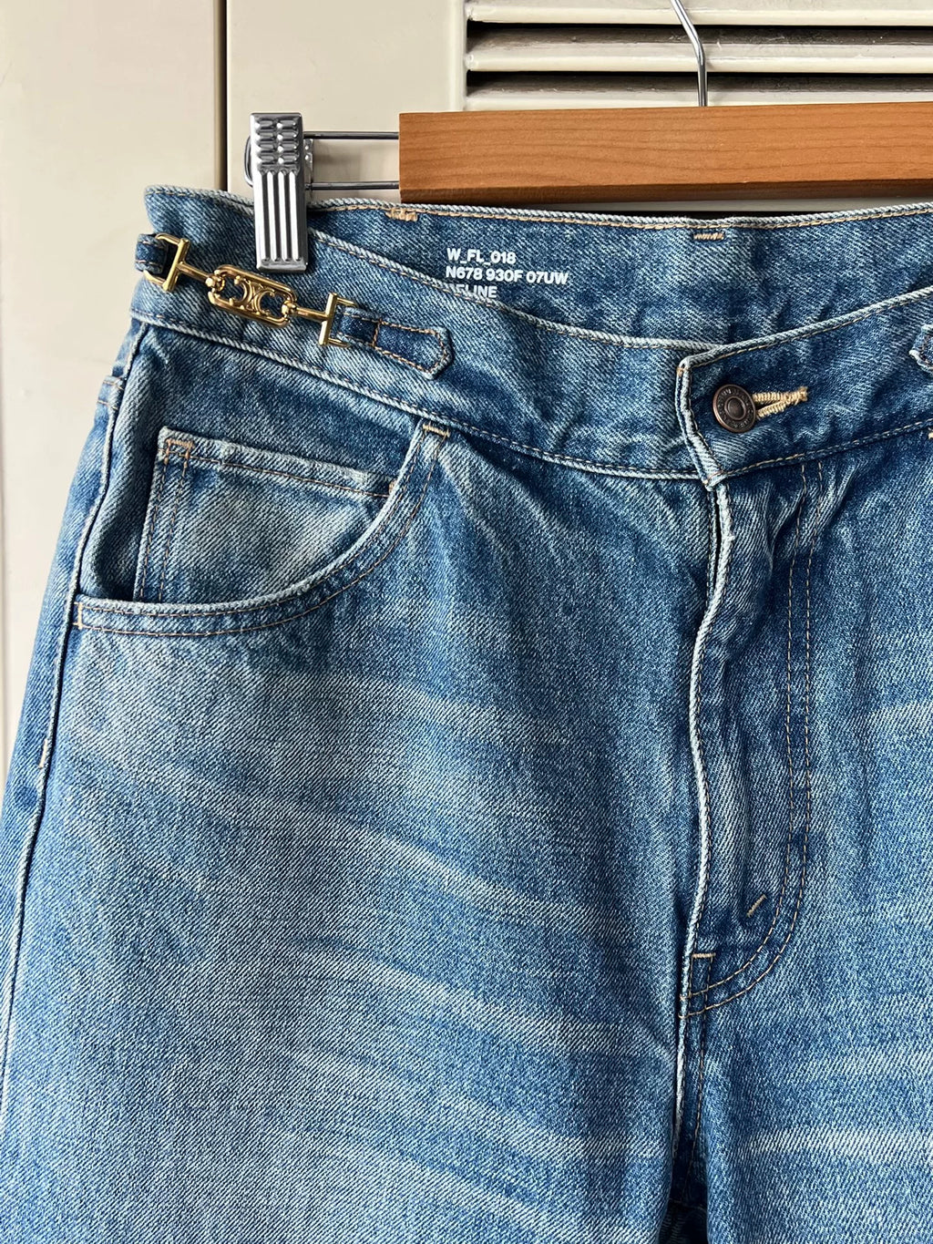 Celine Arc de Triomphe Chain Jeans