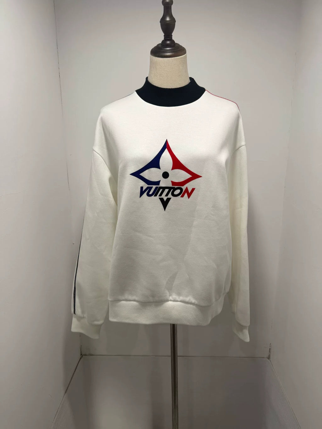 Louis Vuitton Print Knit Sweater