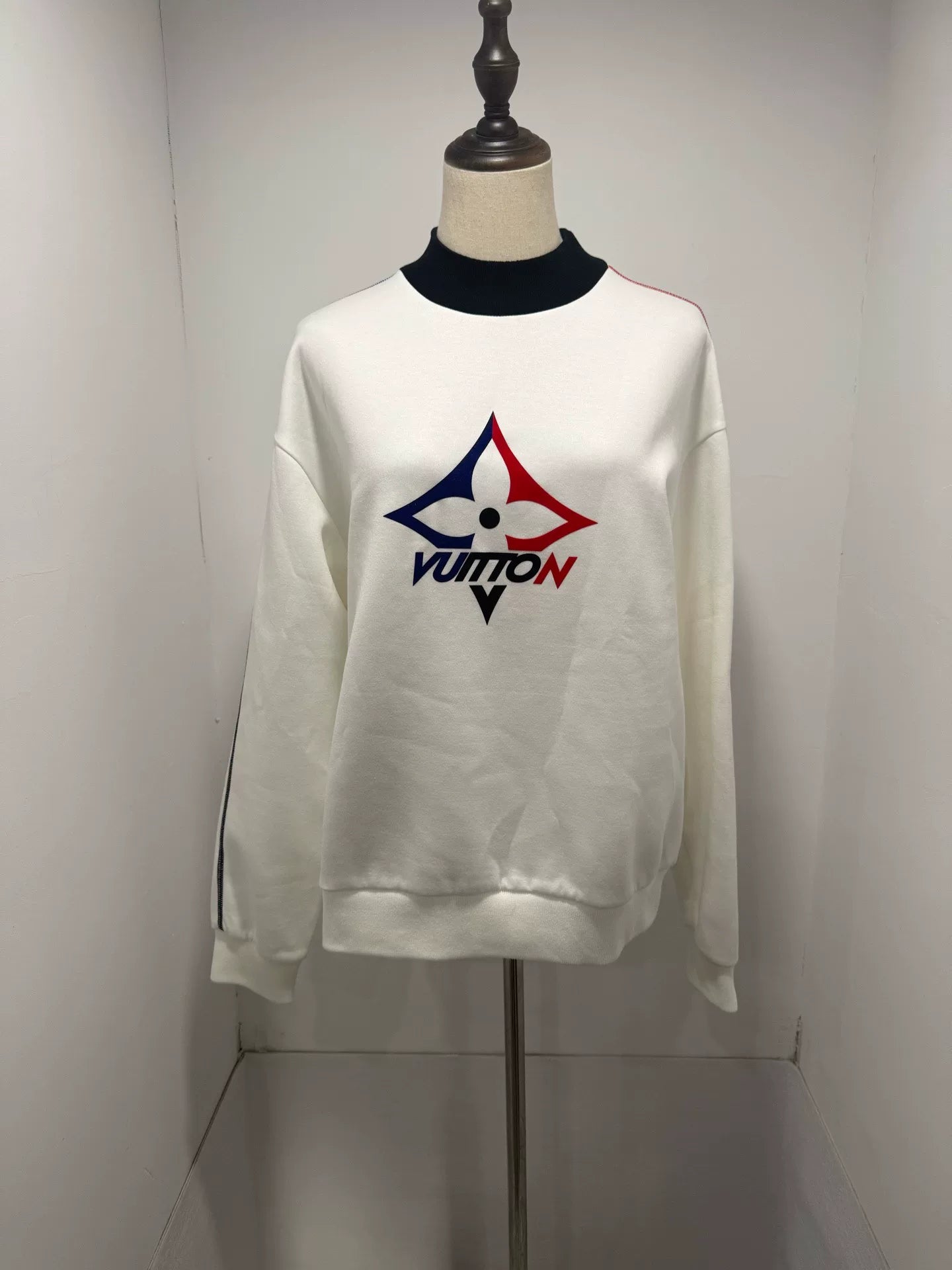 Louis Vuitton Print Knit Sweater