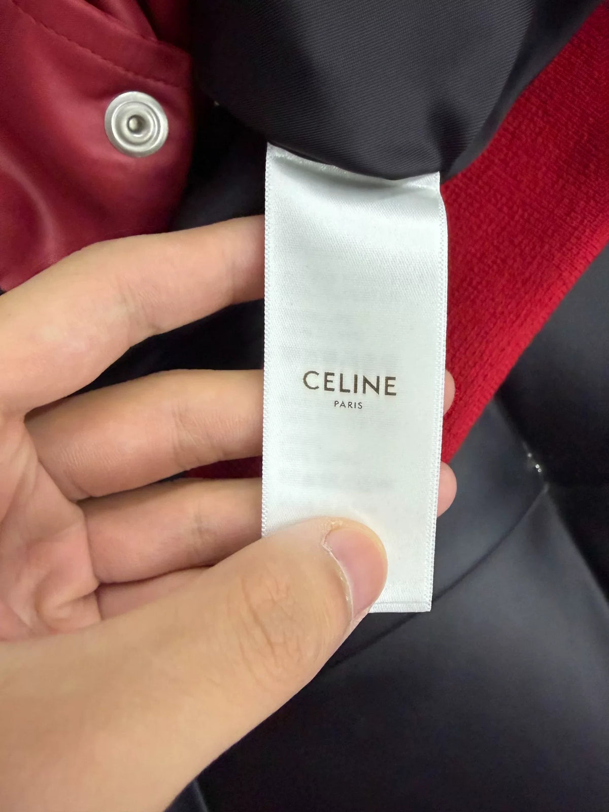 Celine SS20 Teddy Baseball Jacket