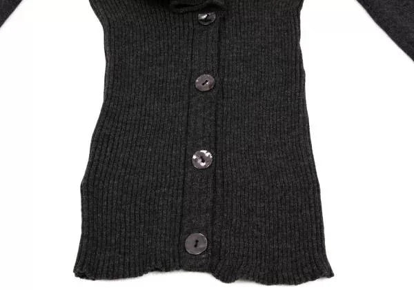 Jean Paul Gaultier Vintage Grey Striped Knit Sweater