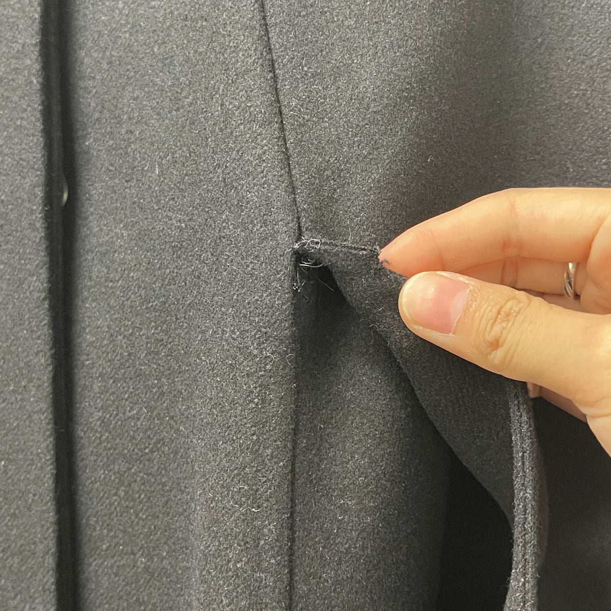 Dior Wool Rabbit Hair Blend Coat