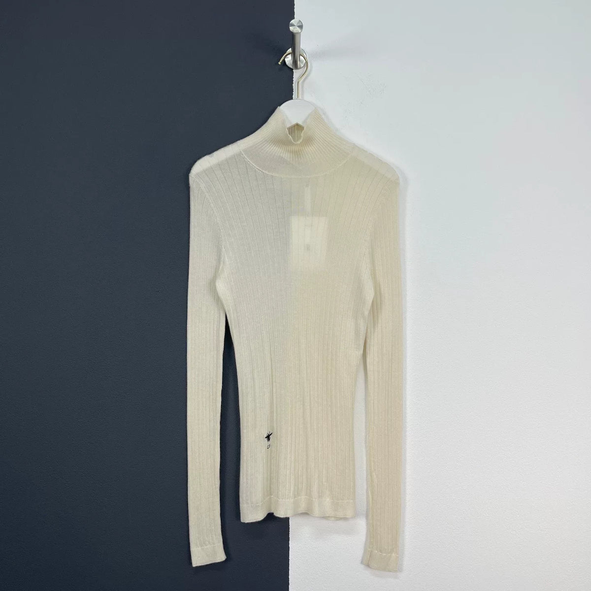 Dior Embroidered Little Bee Turtleneck Sweater