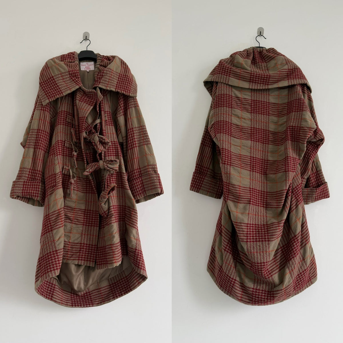 Vivienne Westwood Her Majesty's Red Label vintage cocoon-shaped coat