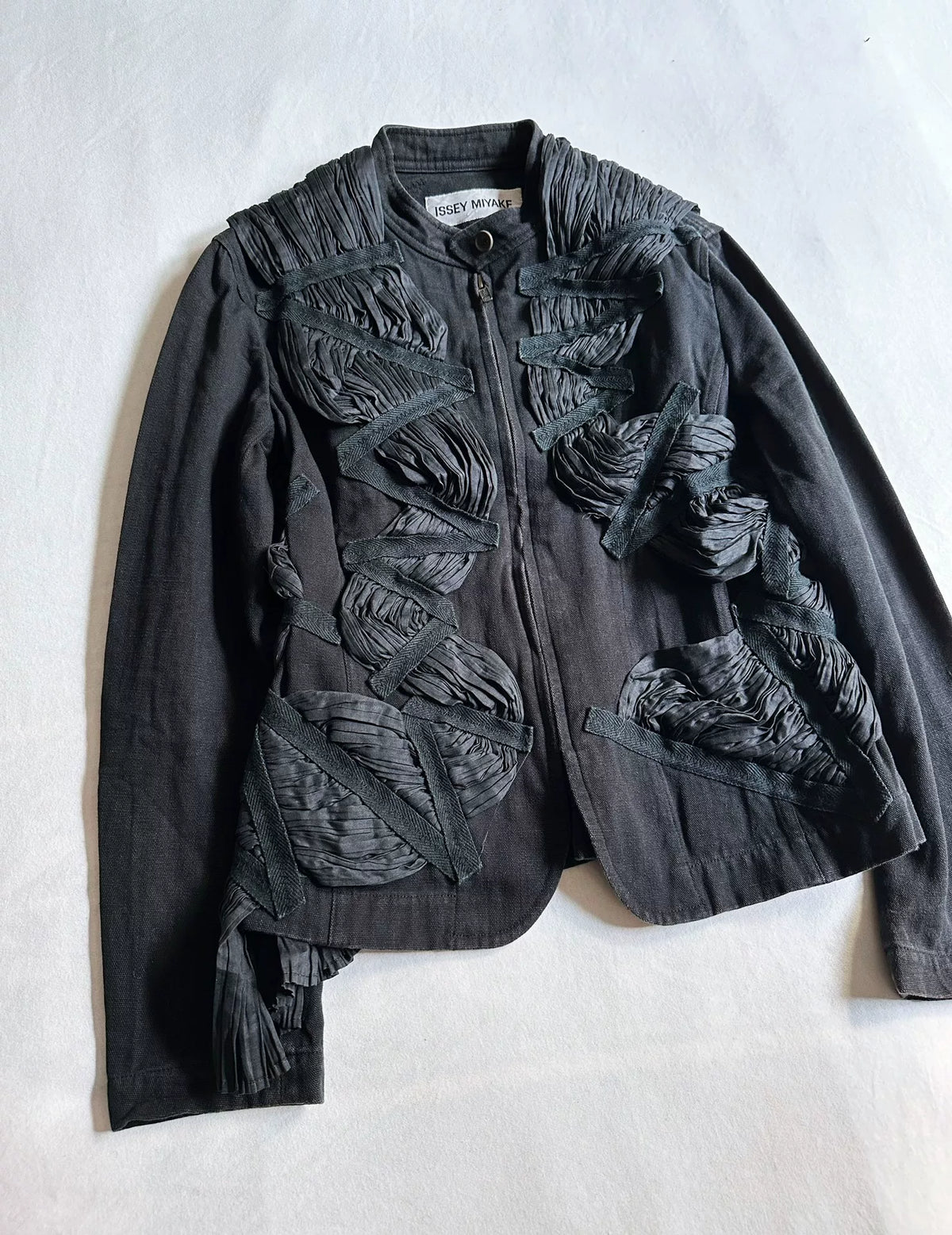 Issey Miyake 2003 White Runway Jacket