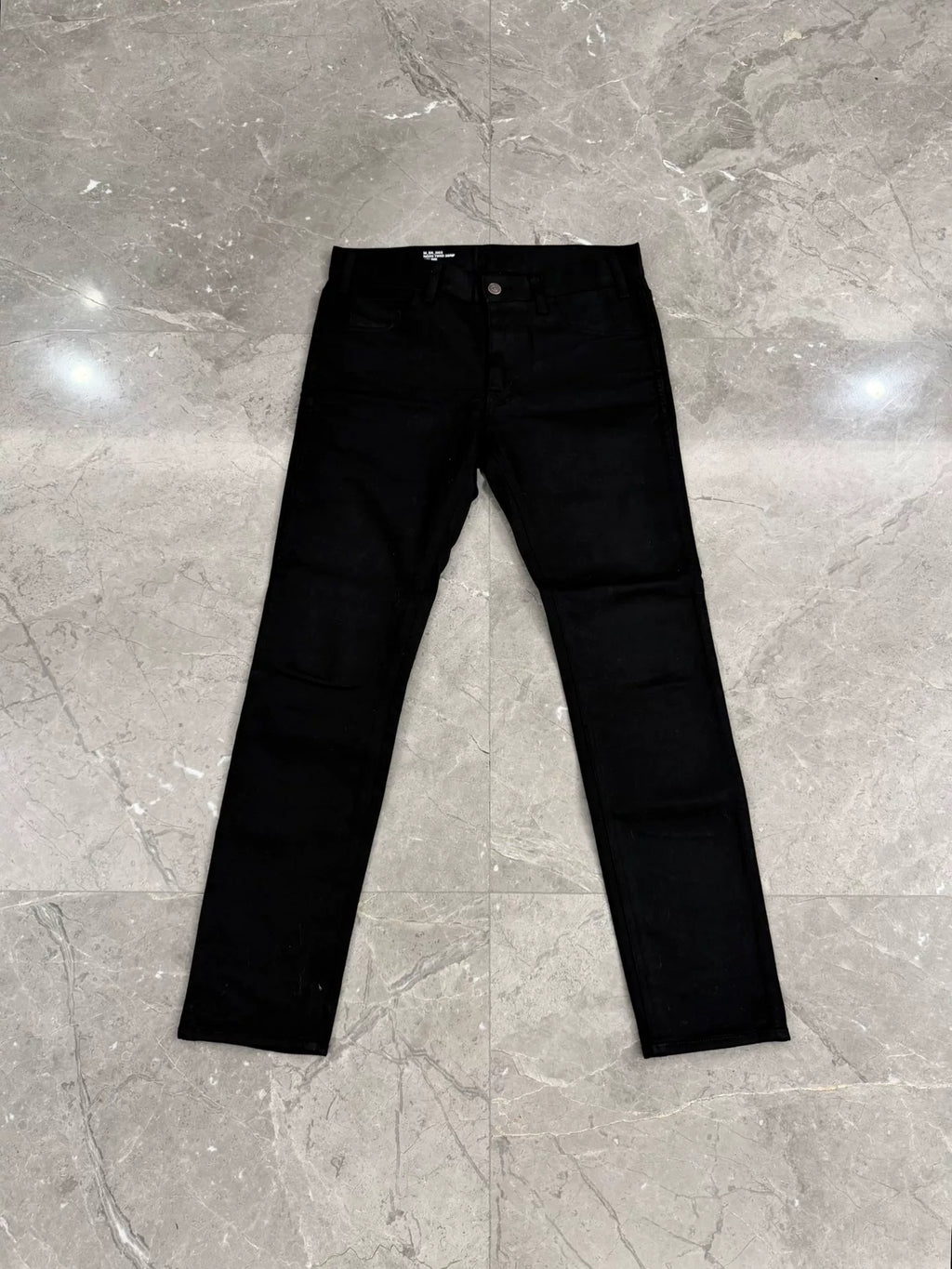Celine 19SS SK003 Black Straight-Leg Denim Jeans