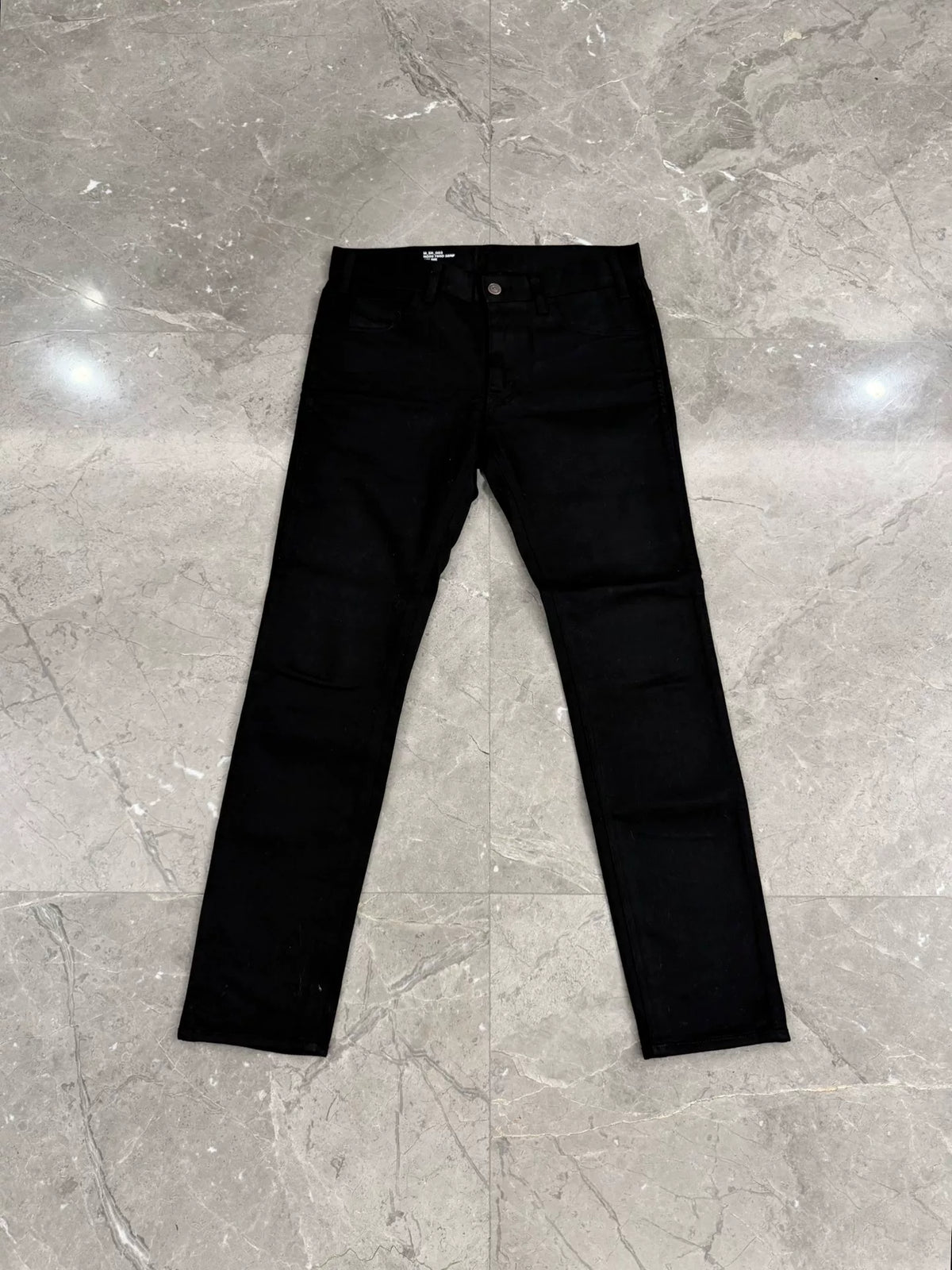 Celine 19SS SK003 Black Straight-Leg Denim Jeans