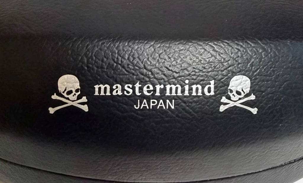Mastermind Japan Noir Eyes Black Skull Metallic Logo Sunglasses