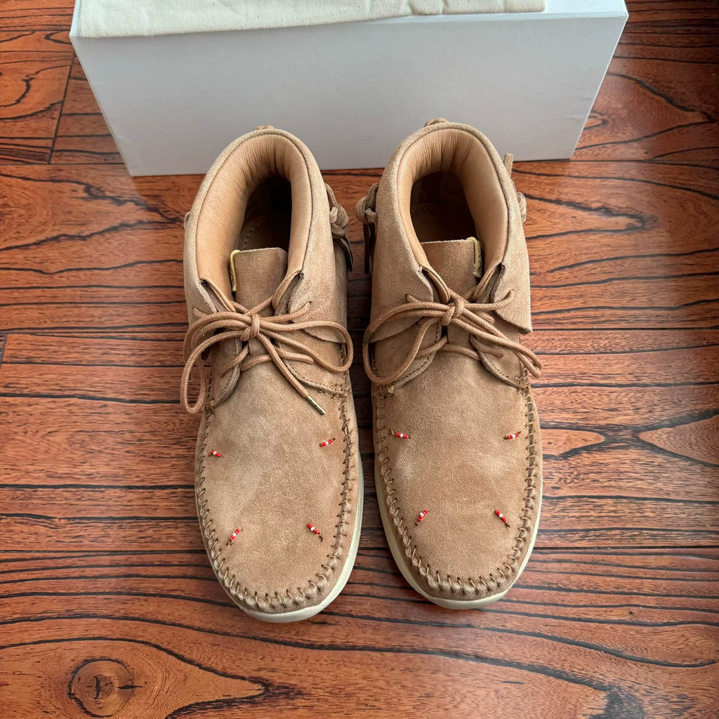 Visvim 24aw FBT Lhamo Folk Tassel Casual Shoes