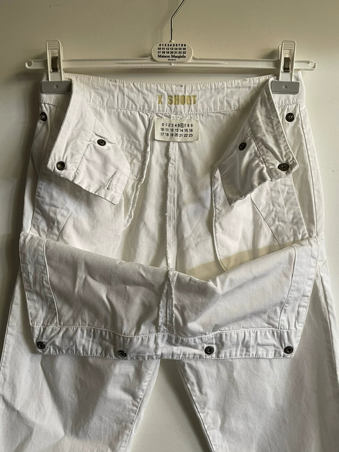 MM6 Maison Margiela Button Cotton Trousers