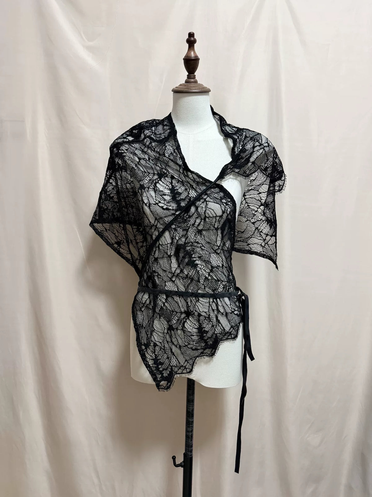 Ann Demeulemeester Lace Cape