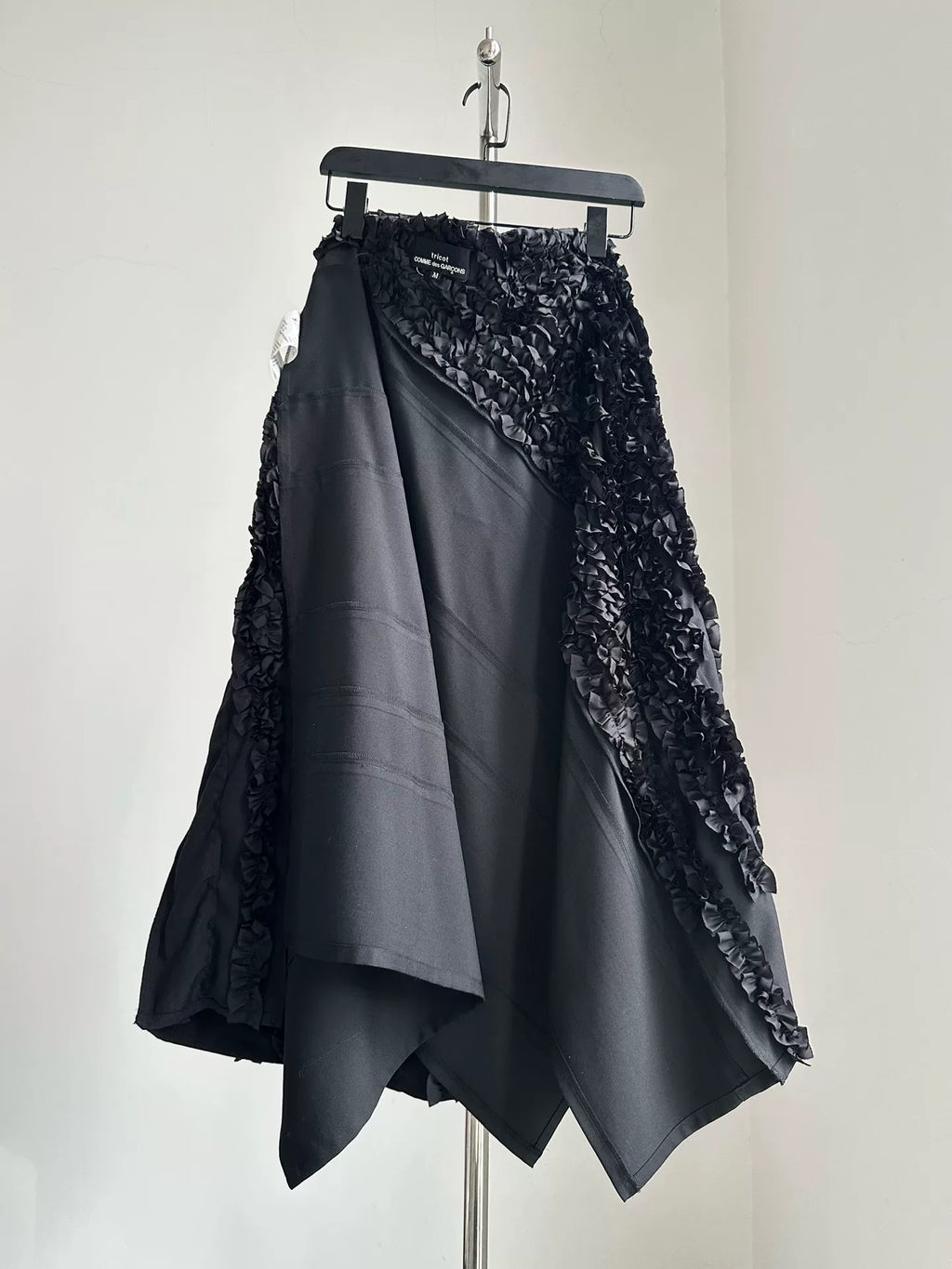 Comme Des Garcons 2019 Midi Wool Skirt